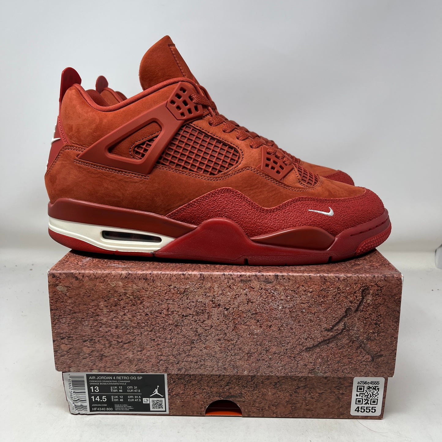 Air Jordan 4 Retro OG SP Nigel Sylvester Brick by Brick Used