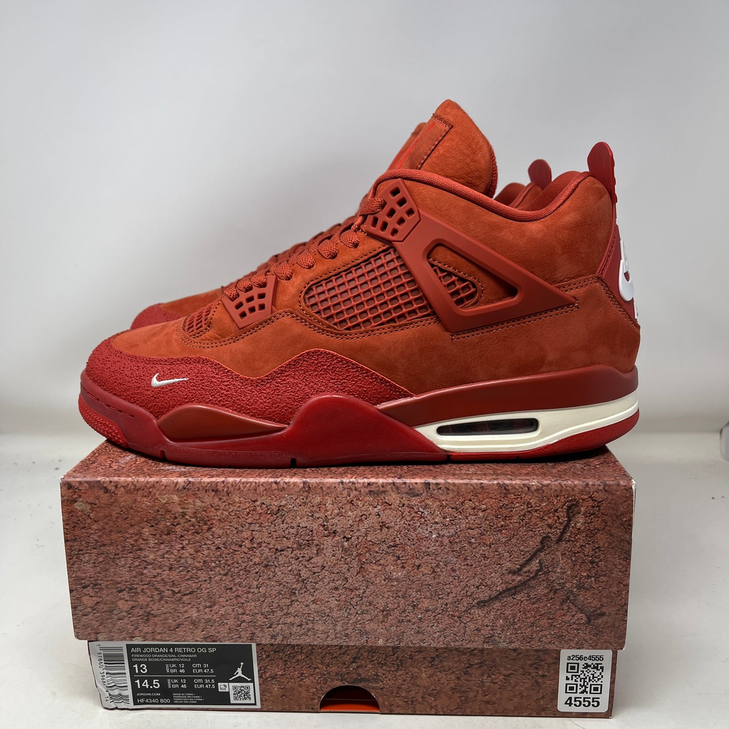 Air Jordan 4 Retro OG SP Nigel Sylvester Brick by Brick Used