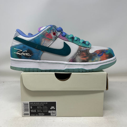 Nike SB Dunk Low Futura Laboratories Bleached Aqua Used