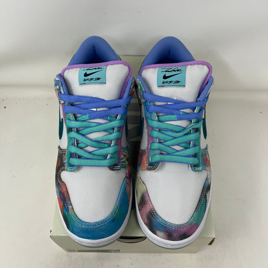 Nike SB Dunk Low Futura Laboratories Bleached Aqua Used