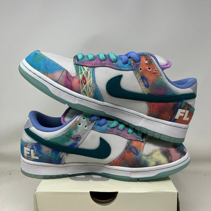 Nike SB Dunk Low Futura Laboratories Bleached Aqua Used