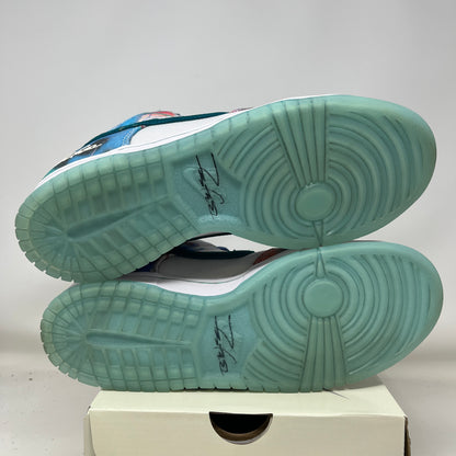 Nike SB Dunk Low Futura Laboratories Bleached Aqua Used