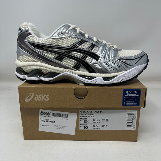 ASICS Gel-Kayano 14 Cream Black Metallic Plum