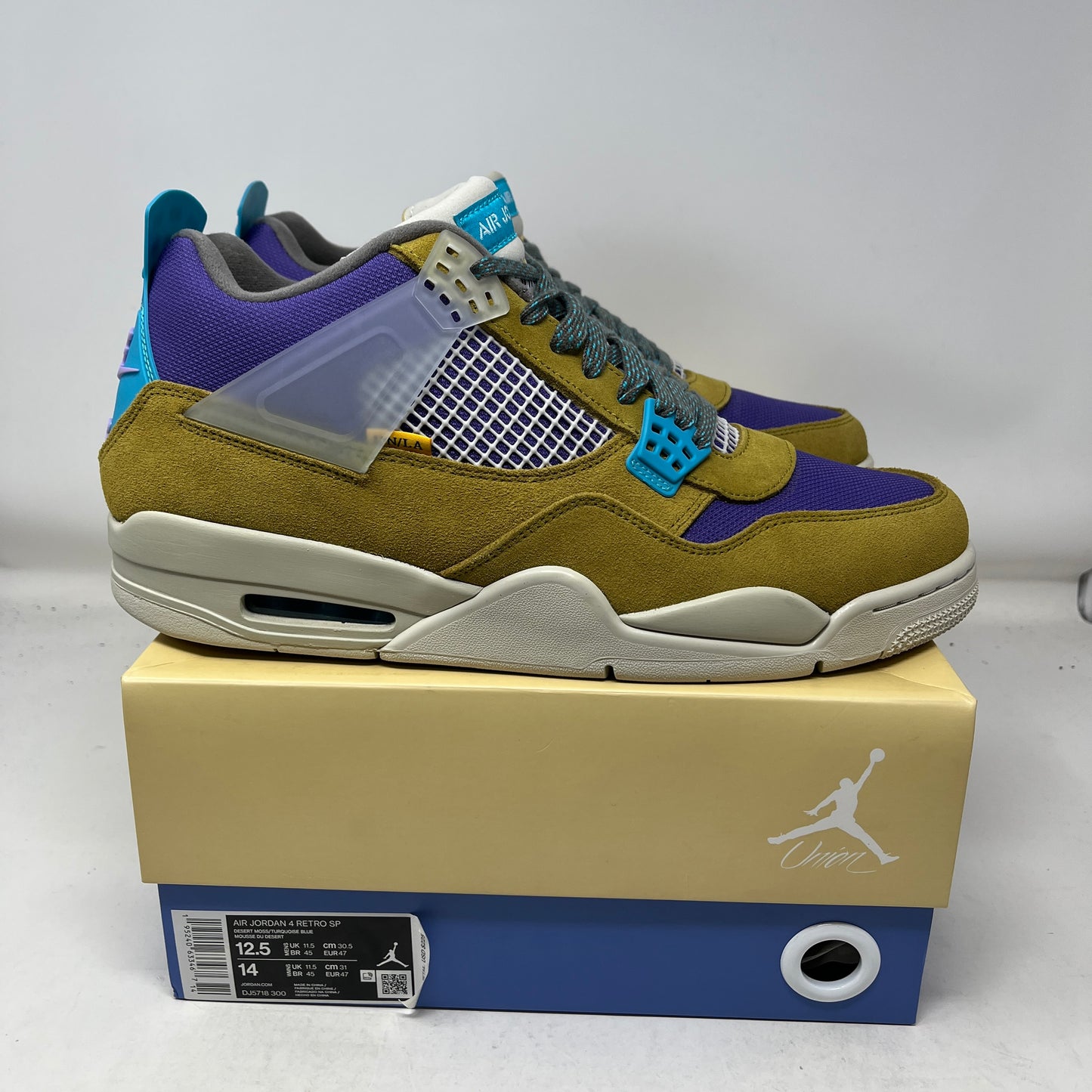 Jordan 4 Retro SP 30th Anniversary Union Desert Moss Used