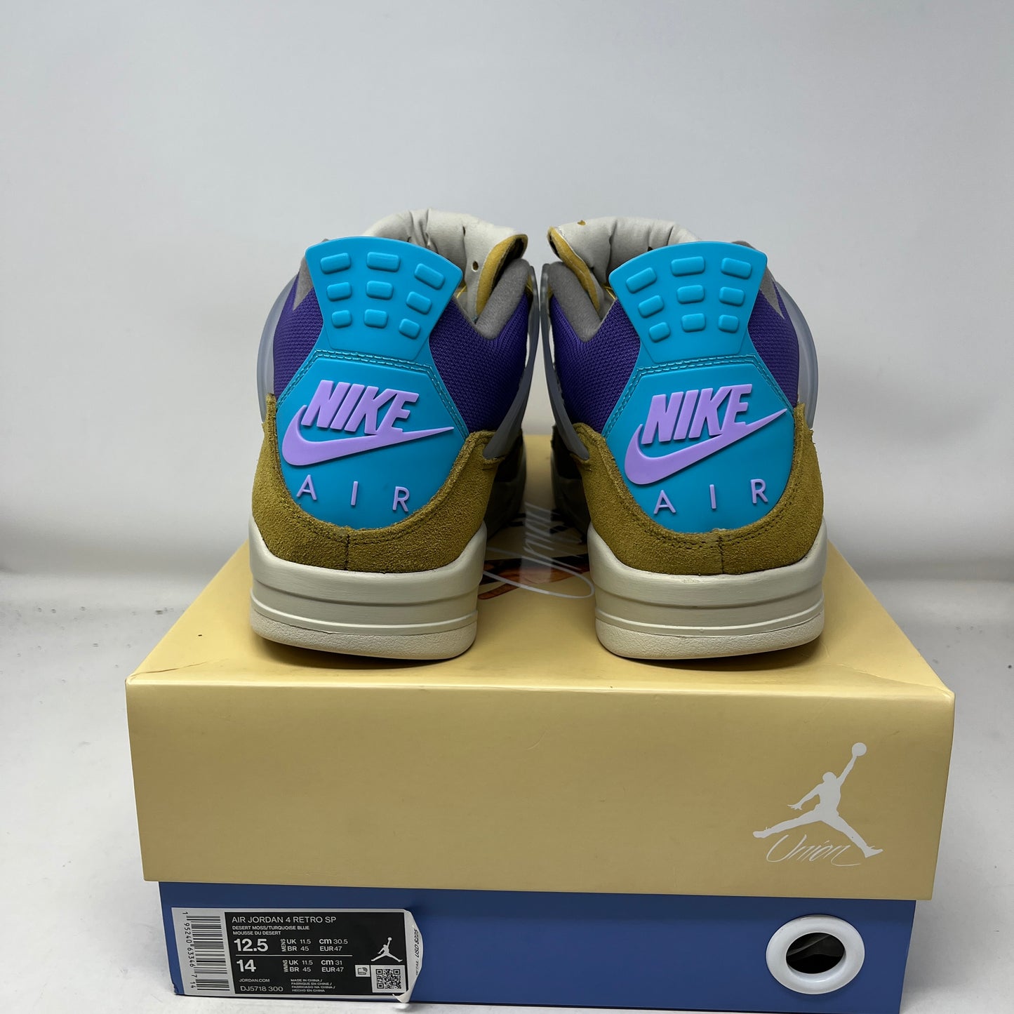 Jordan 4 Retro SP 30th Anniversary Union Desert Moss Used