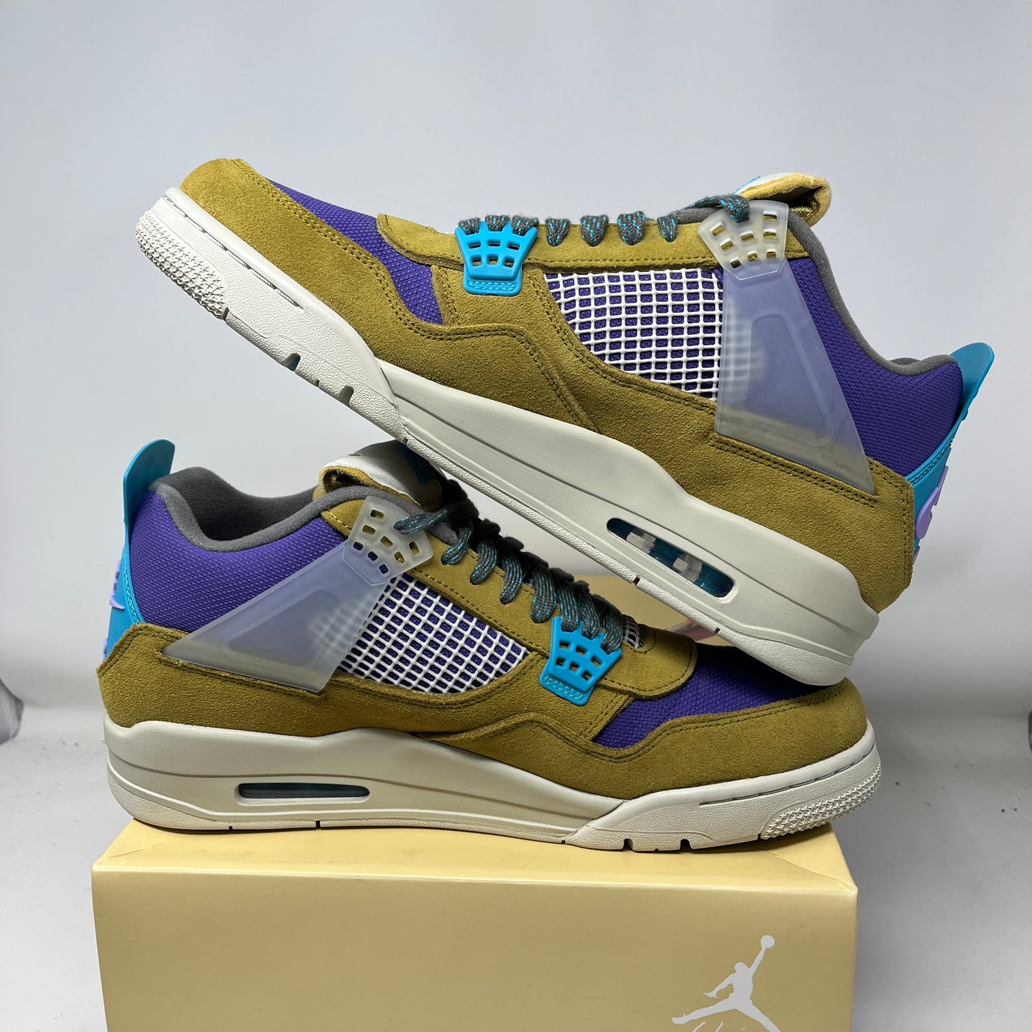 Jordan 4 Retro SP 30th Anniversary Union Desert Moss Used