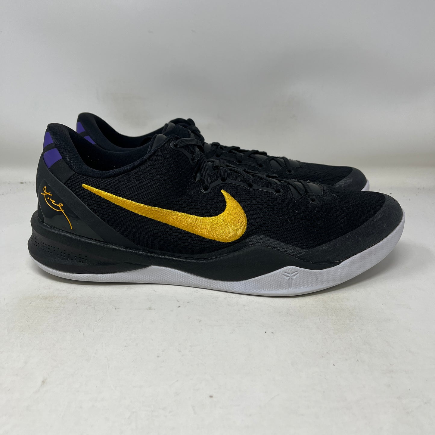 Nike Kobe 8 Protro Lakers Away Used (No Box)