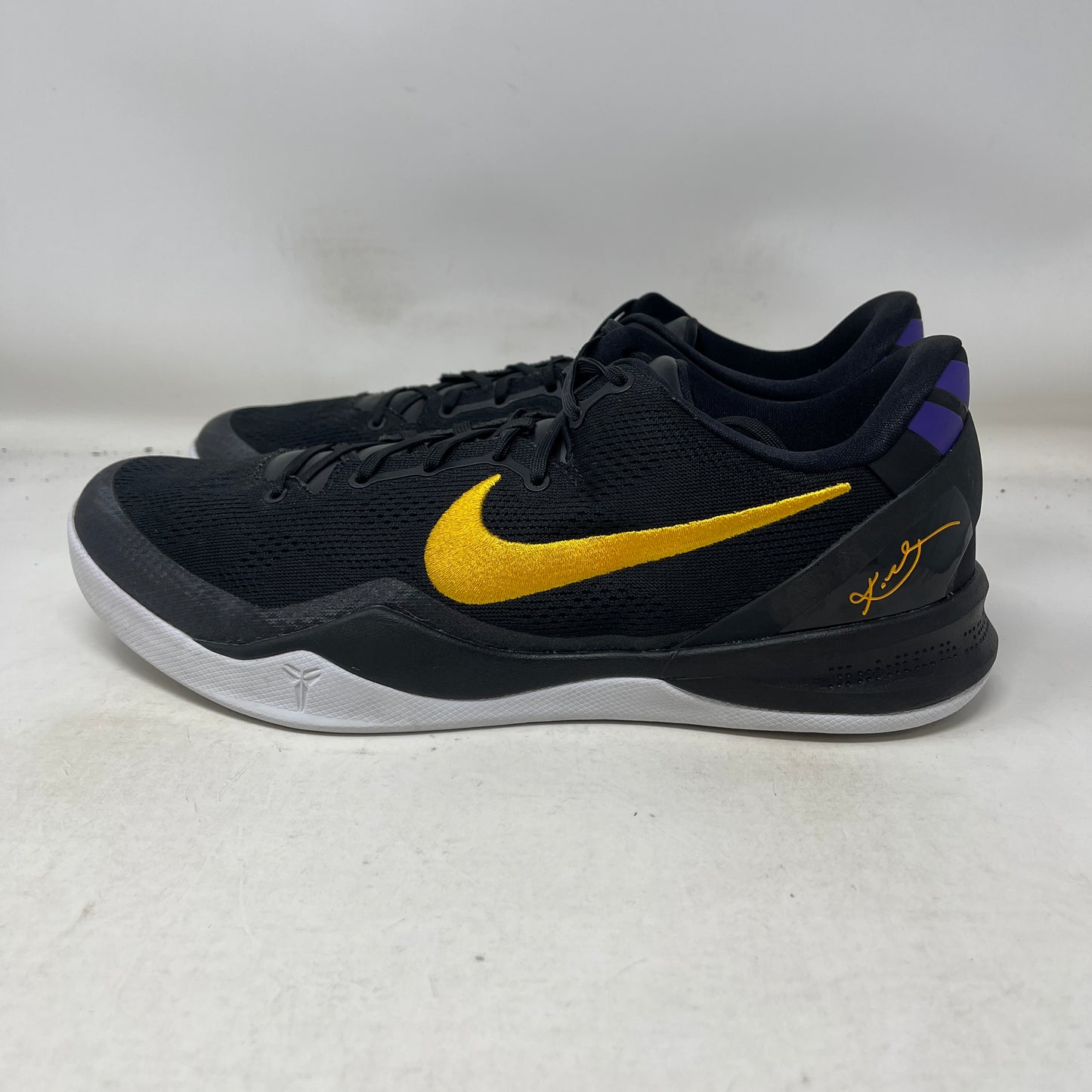 Nike Kobe 8 Protro Lakers Away Used (No Box)