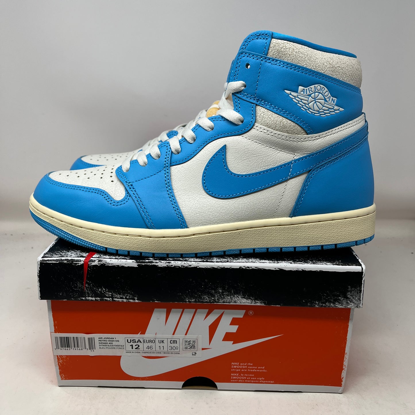 Jordan 1 Retro High OG UNC Reimagined Used