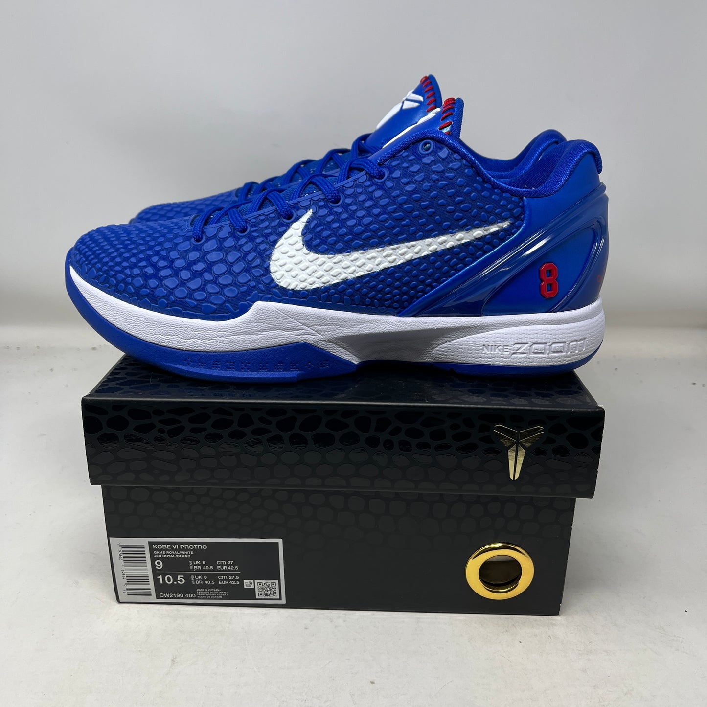 Nike Kobe 6 Protro Dodgers Used