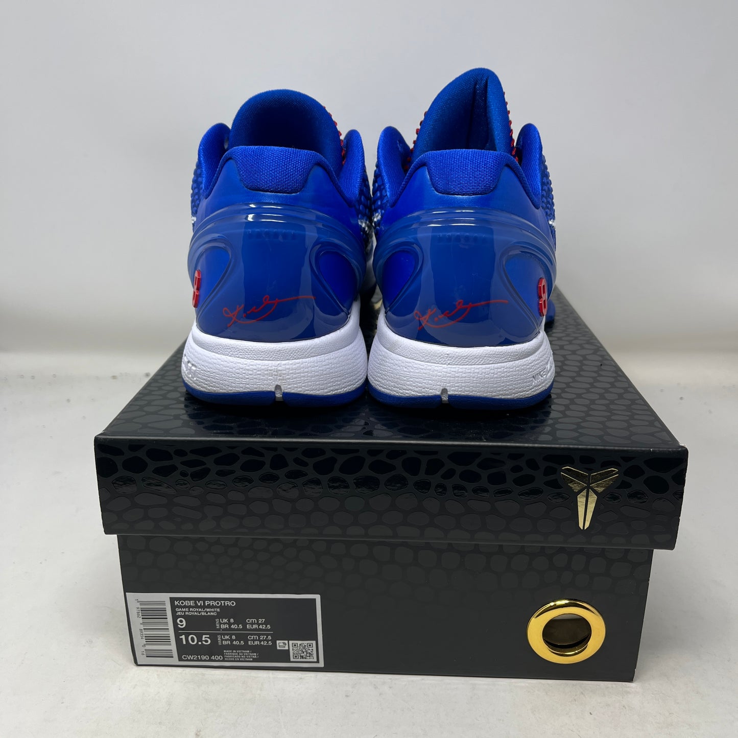 Nike Kobe 6 Protro Dodgers Used