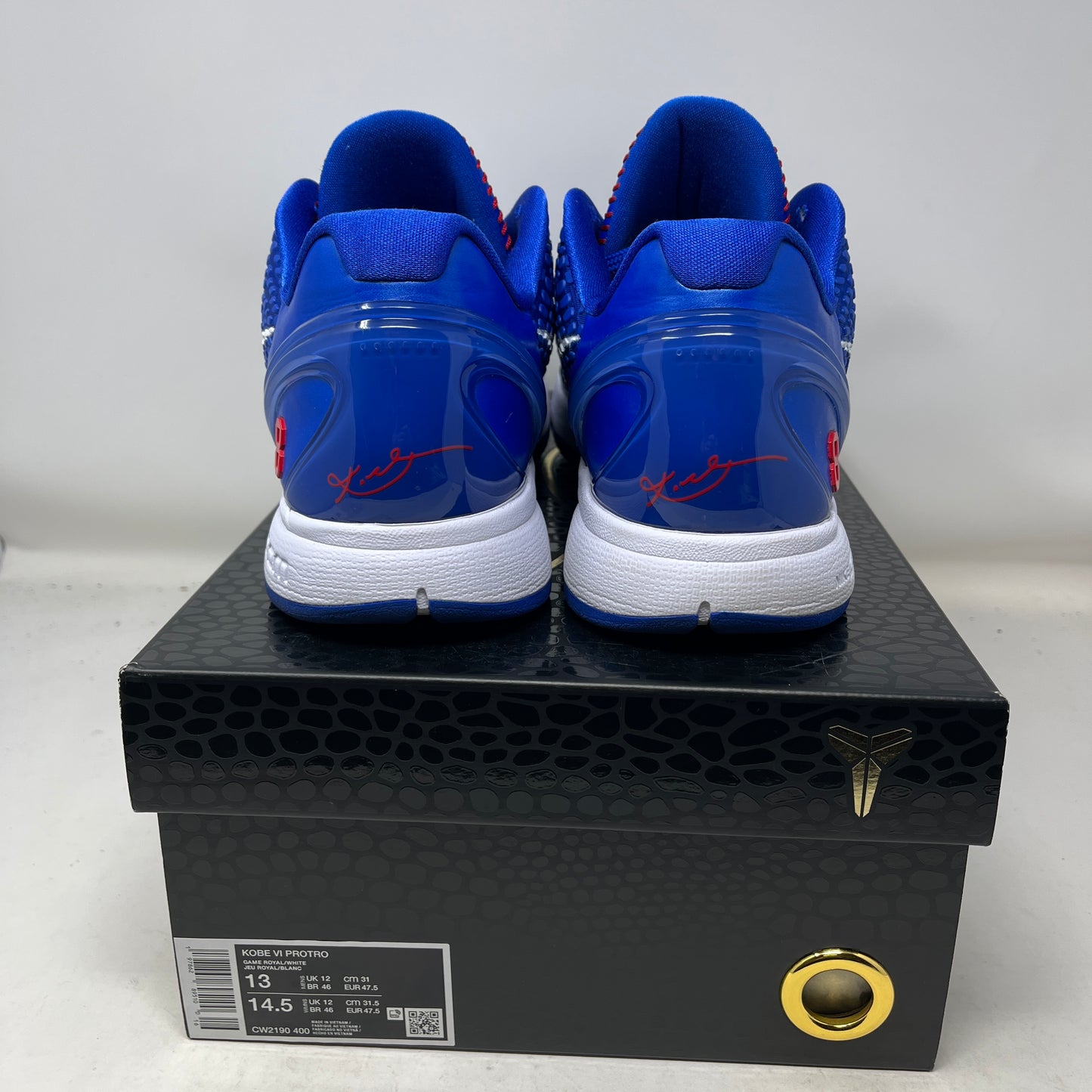Nike Kobe 6 Protro Dodgers Used