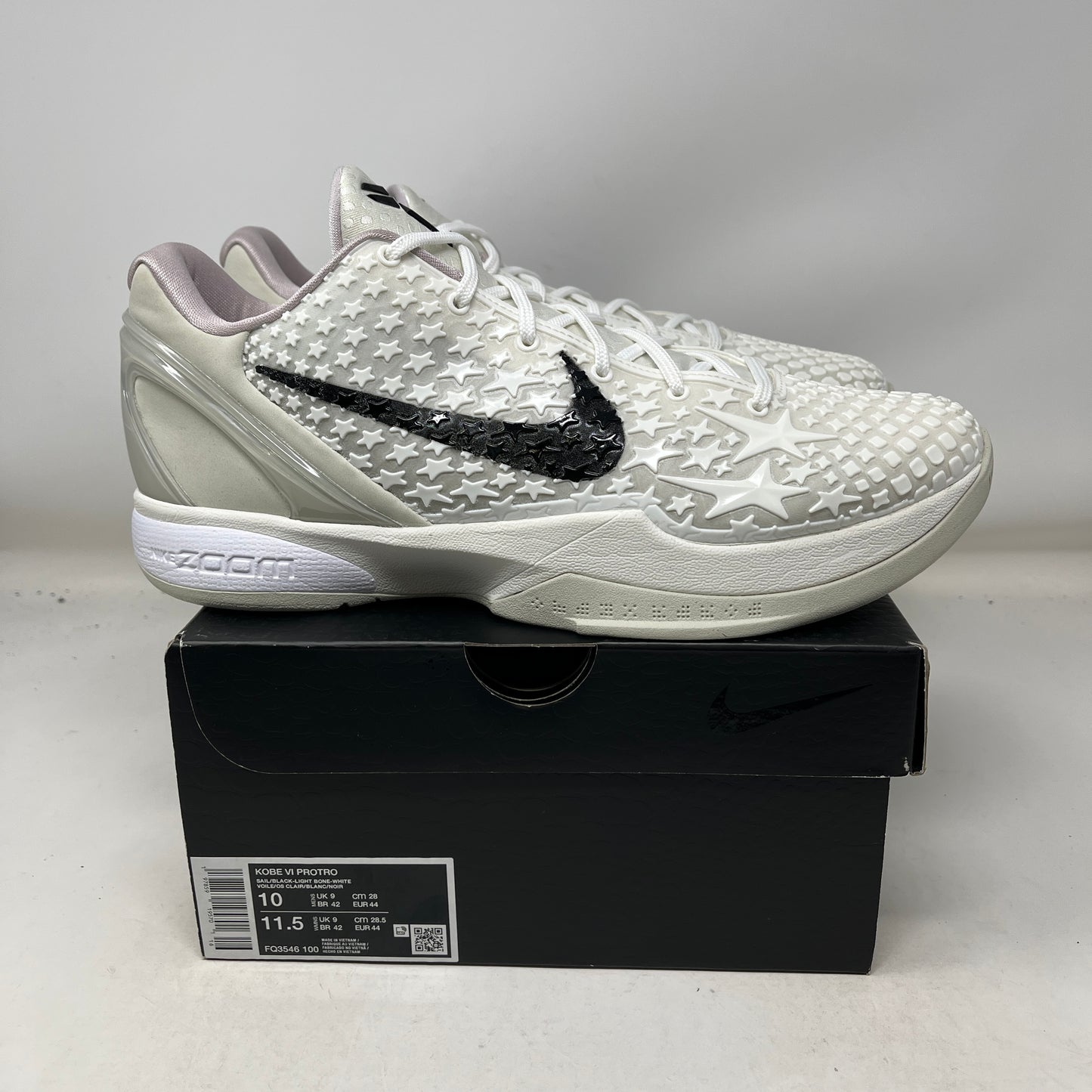 Nike Kobe 6 Protro Sail All-Star Used