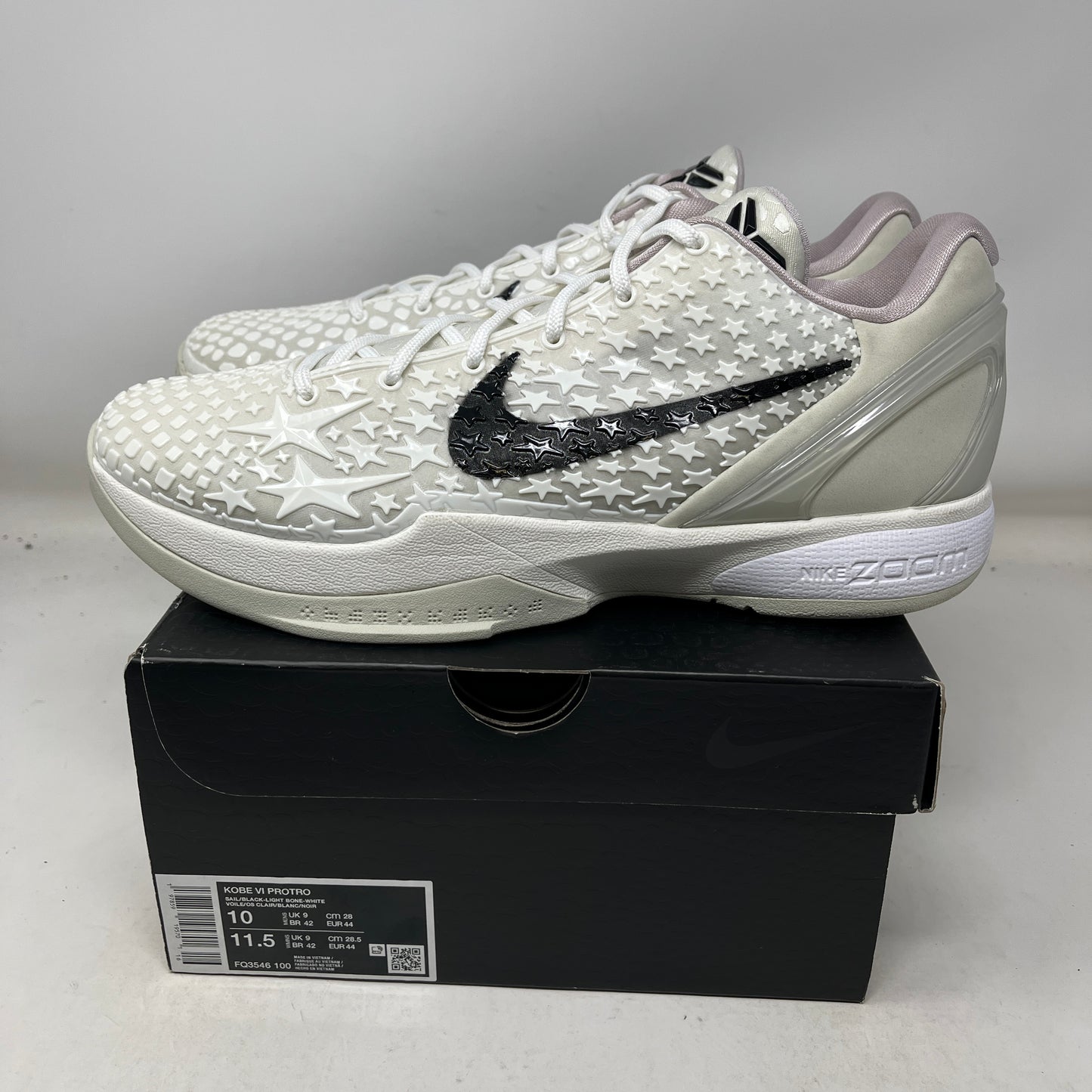 Nike Kobe 6 Protro Sail All-Star Used