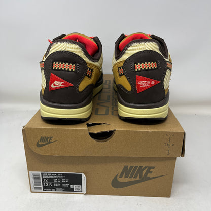 Nike Air Max 1 Travis Scott Cactus Jack Baroque Brown Used