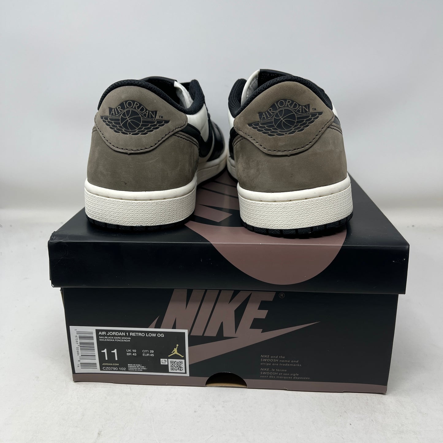 Jordan 1 Retro Low OG Mocha Used