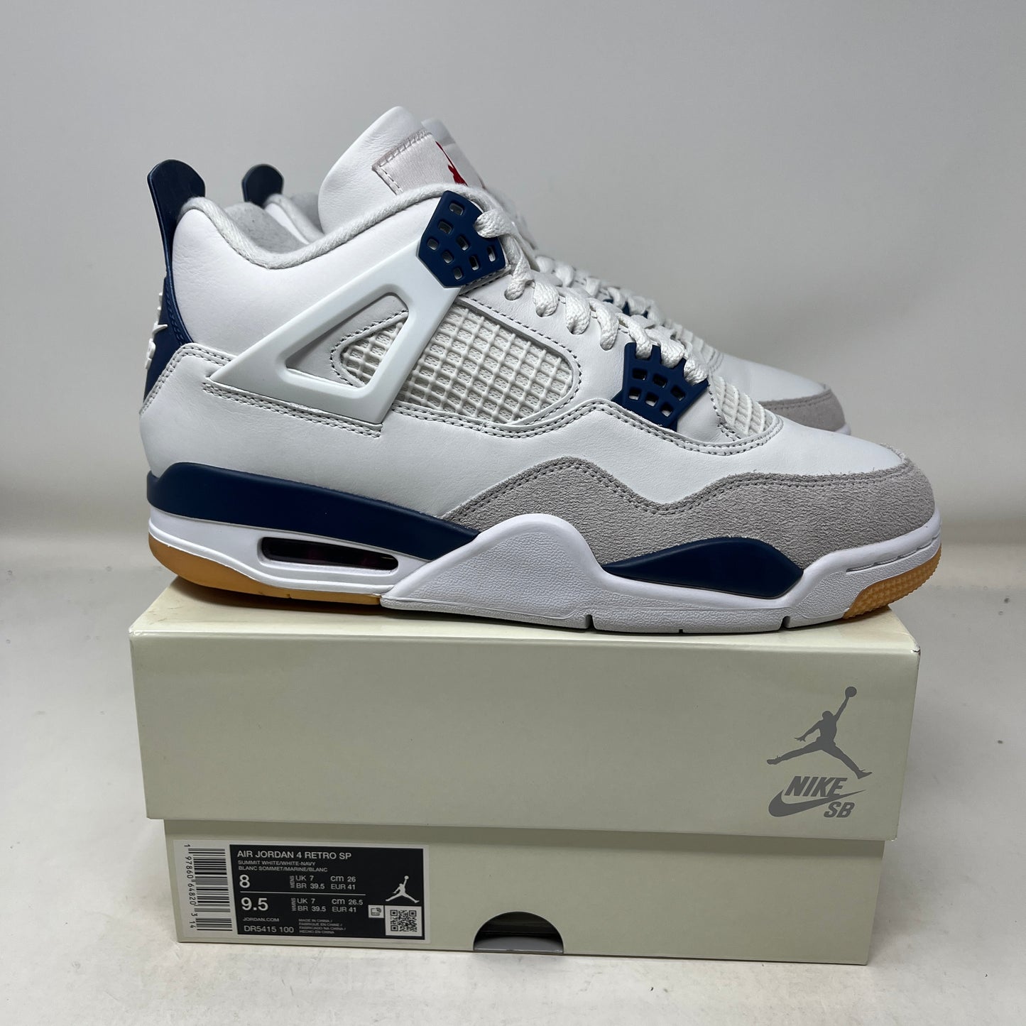 Jordan 4 Retro SB Navy Used