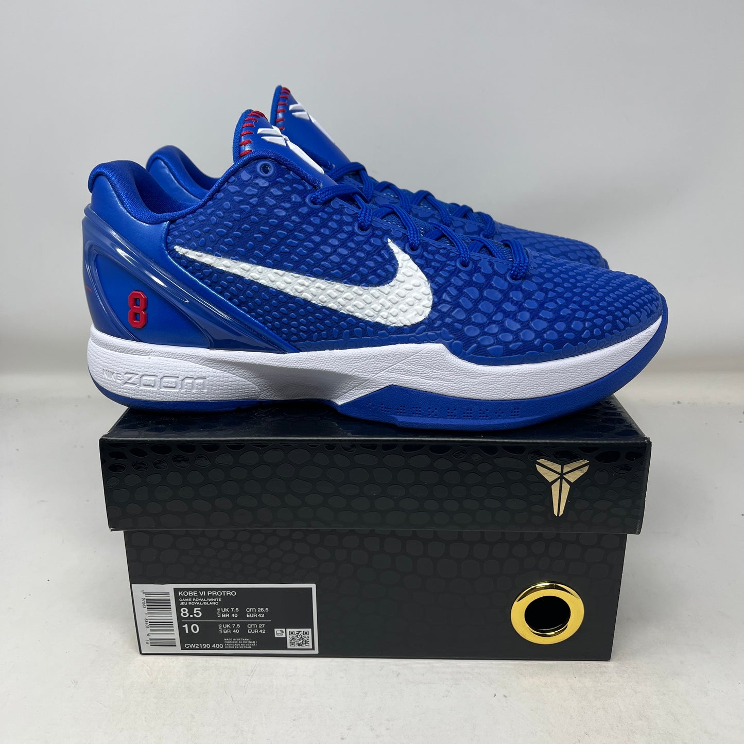 Nike Kobe 6 Protro Dodgers Used