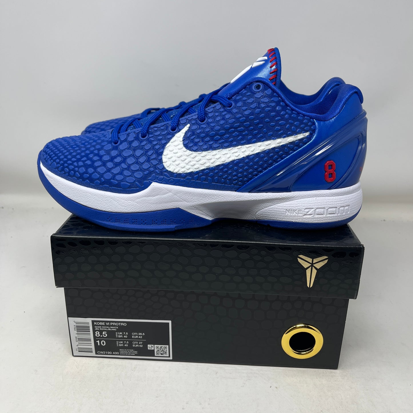 Nike Kobe 6 Protro Dodgers Used
