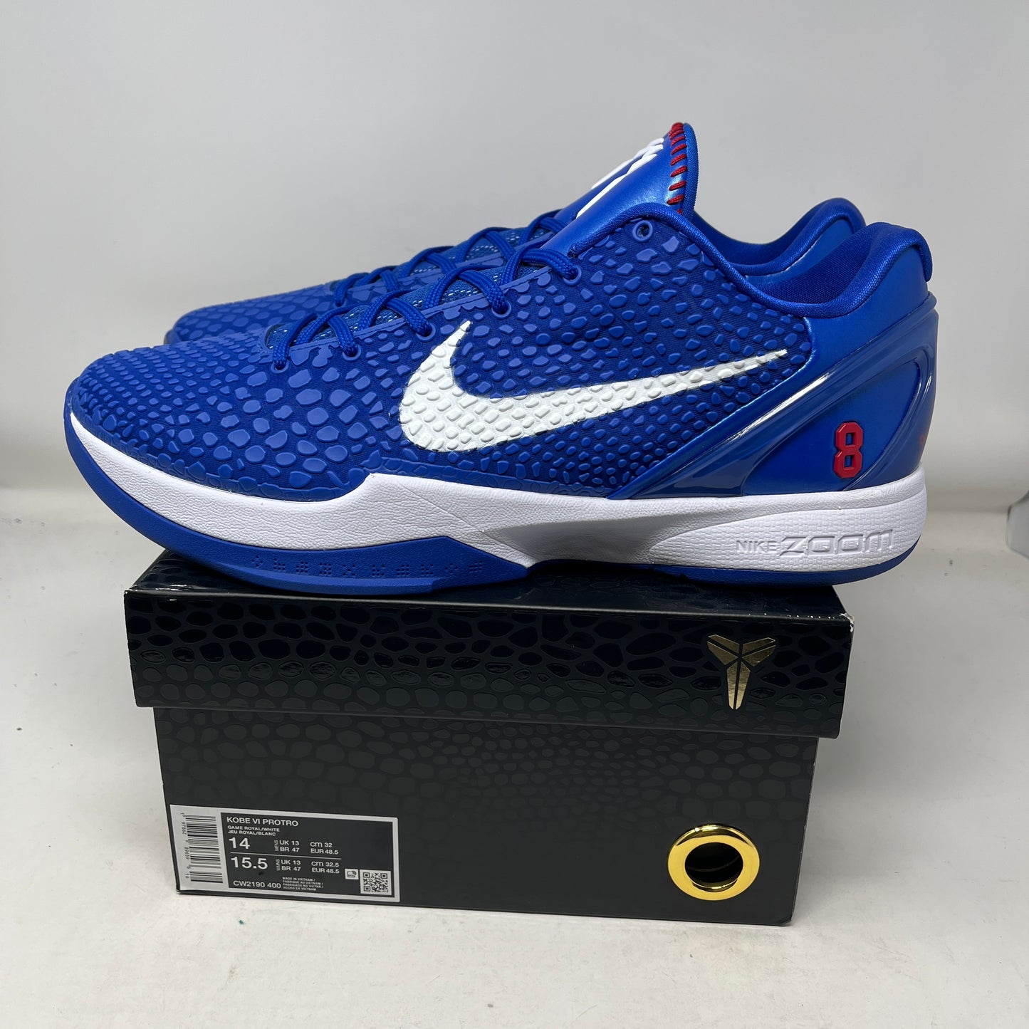 Nike Kobe 6 Protro Dodgers Used