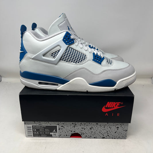 Jordan 4 Retro Military Blue (2024) Used