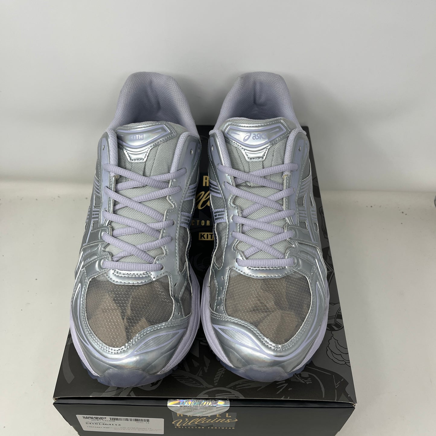 ASICS Gel-Kayano 14 Kith Marvel Villains Silver Surfer Sealed Box (Comic Included) Used