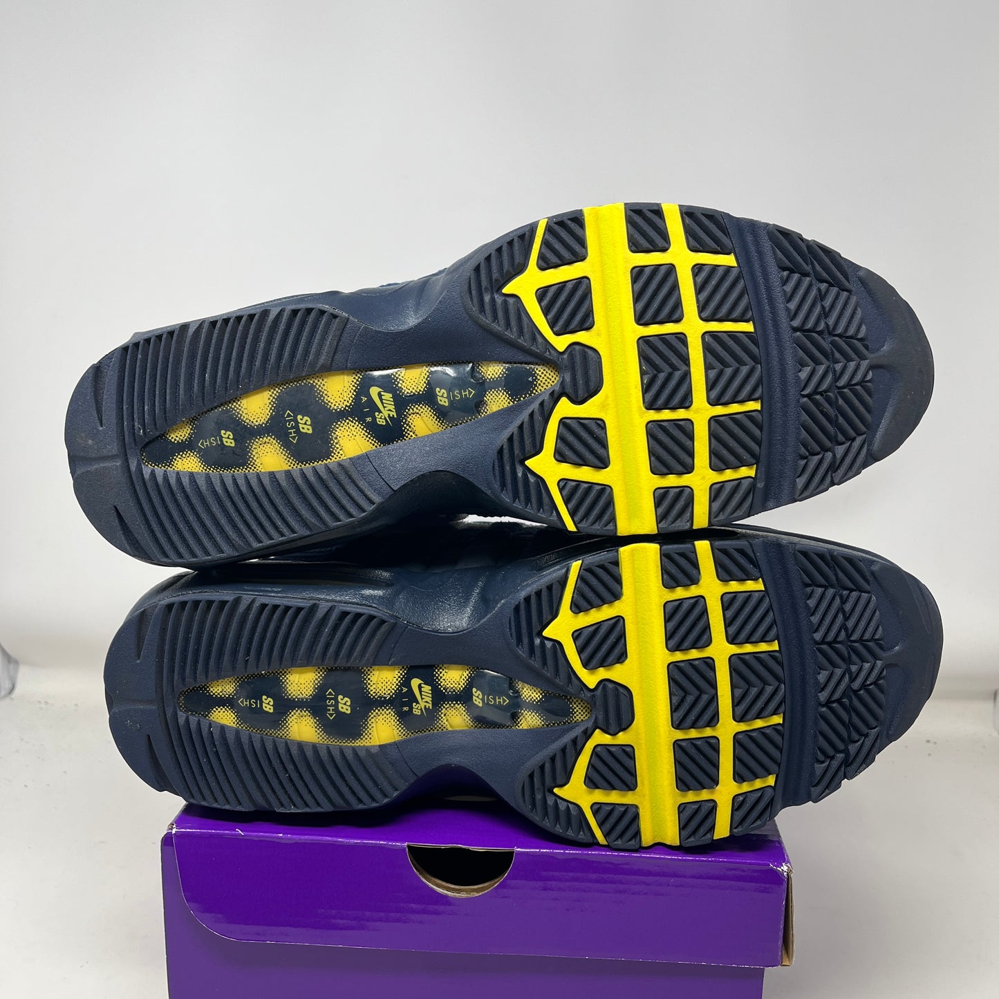 Nike Air Max 95 SB Eric Koston Obsidian Speed Yellow Used