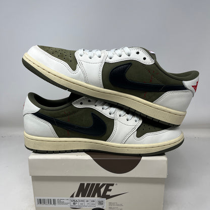 Jordan 1 Retro Low OG SP Travis Scott Medium Olive Used