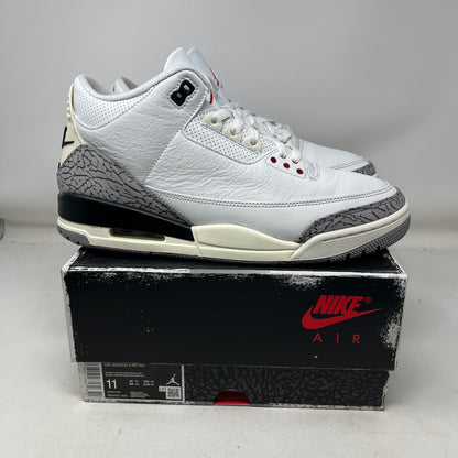 Jordan 3 Retro White Cement Reimagined Used