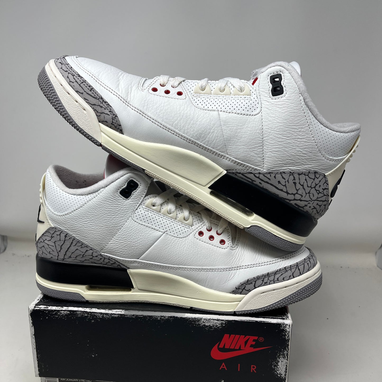 Jordan 3 Retro White Cement Reimagined Used