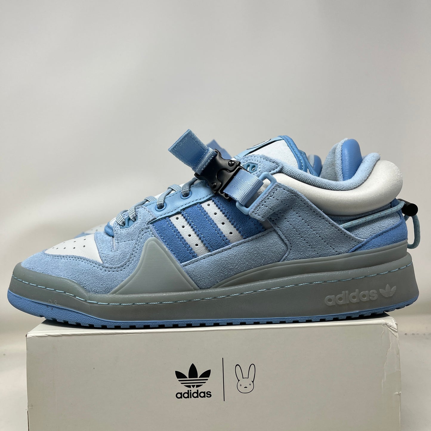 adidas Forum Buckle Low Bad Bunny Blue Tint Used