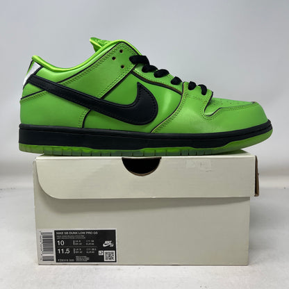 Nike SB Dunk Low The Powerpuff Girls Buttercup Used