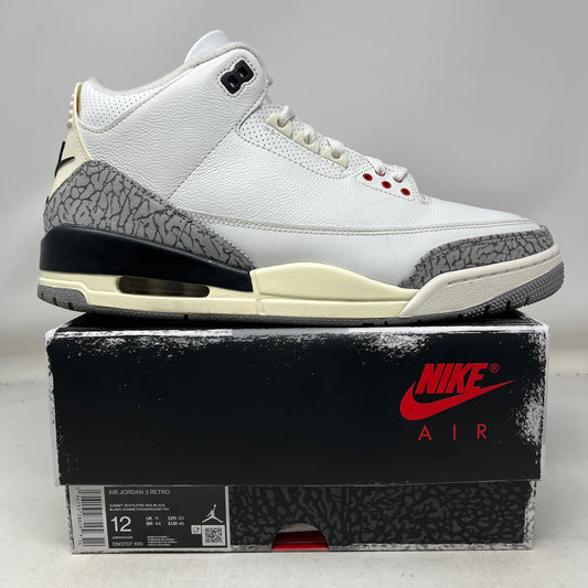 Jordan 3 Retro White Cement Reimagined Used