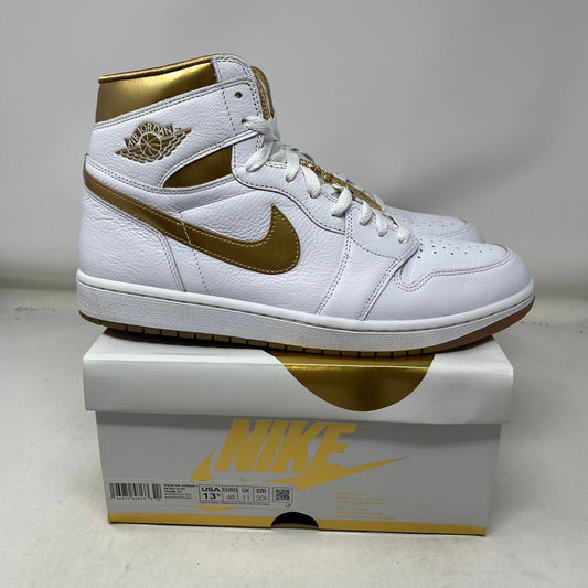 Jordan 1 Retro High OG Metallic Gold (Women's) Used