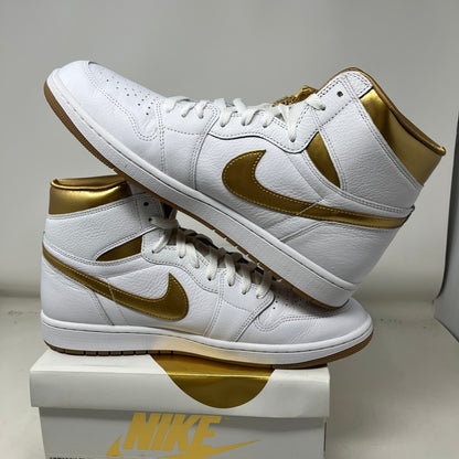 Jordan 1 Retro High OG Metallic Gold (Women's) Used