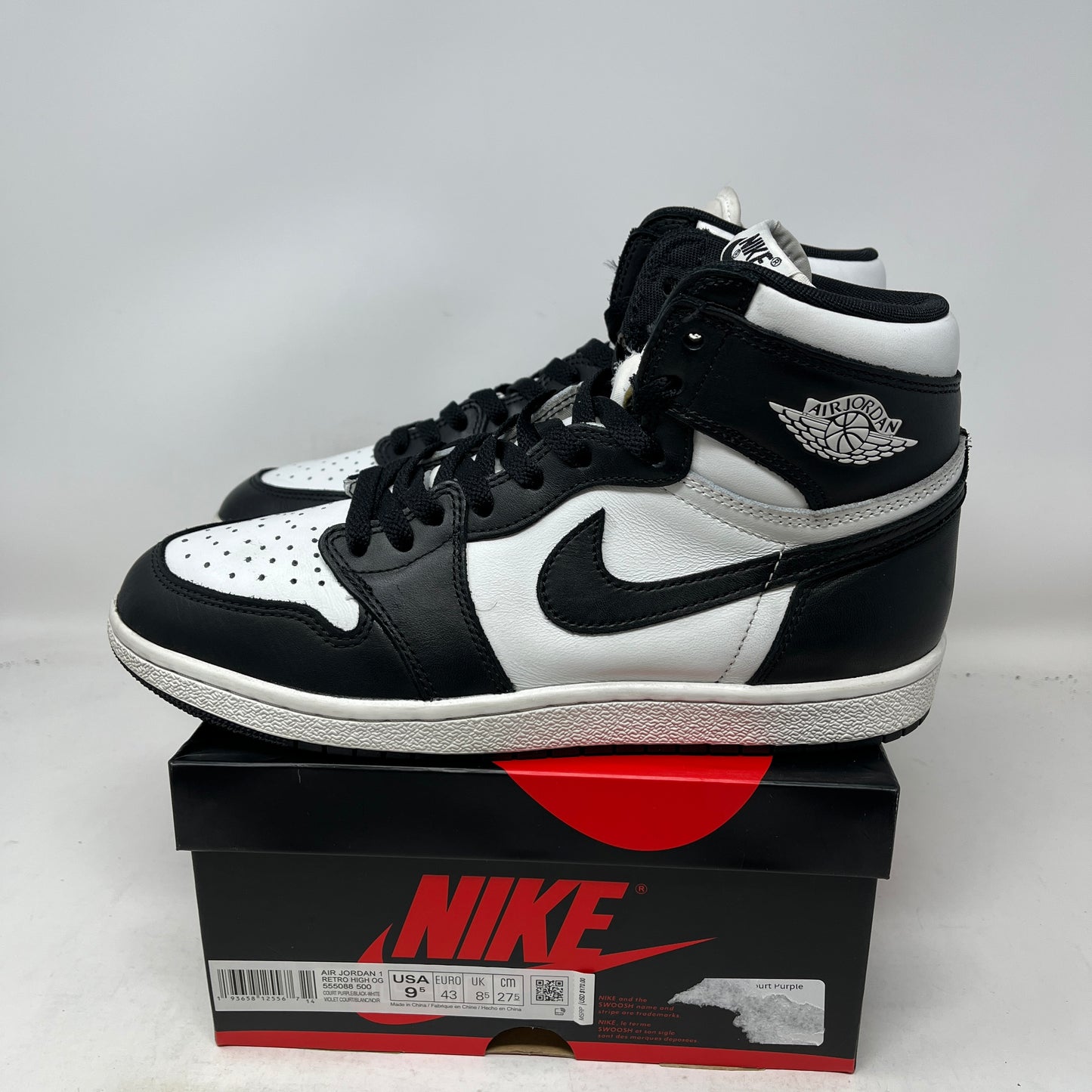 Jordan 1 Retro High '85 Black White (2023) Used