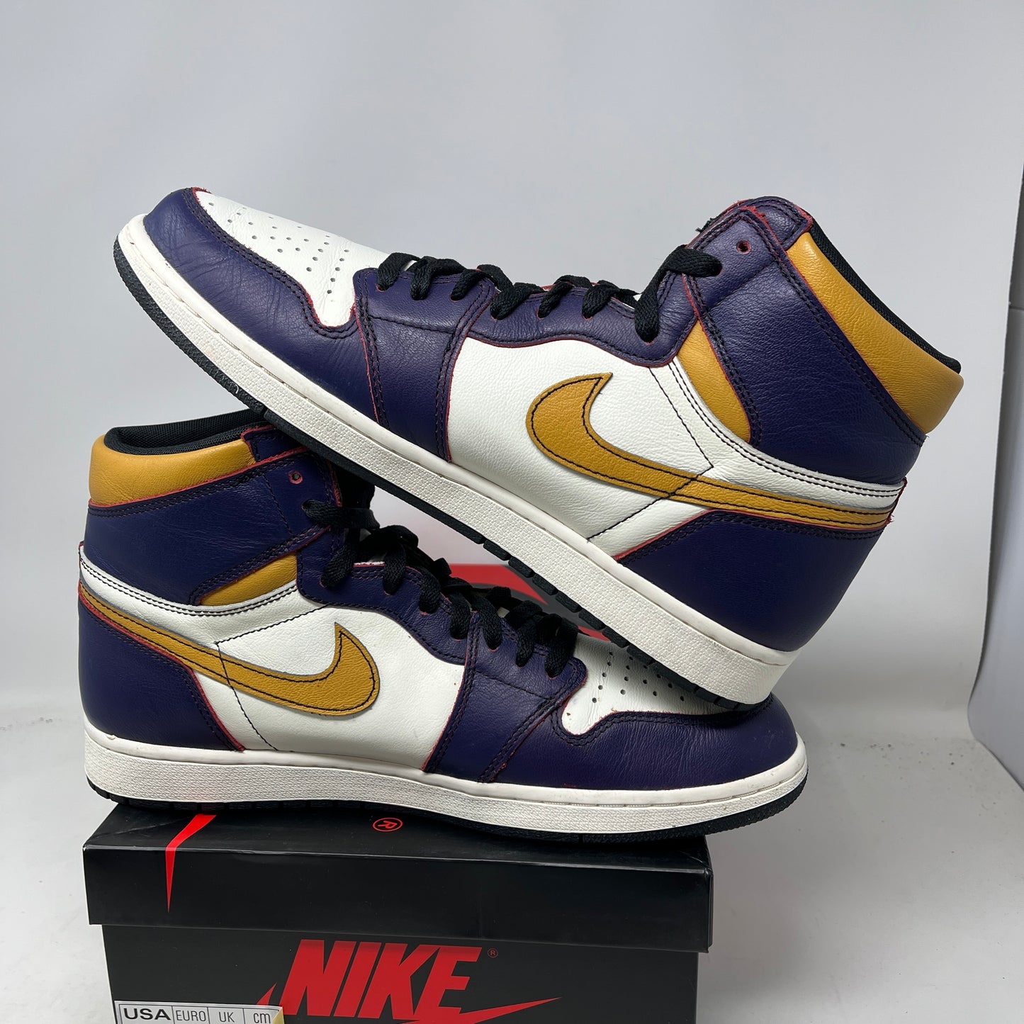 Jordan 1 Retro High OG Defiant SB LA to Chicago Used