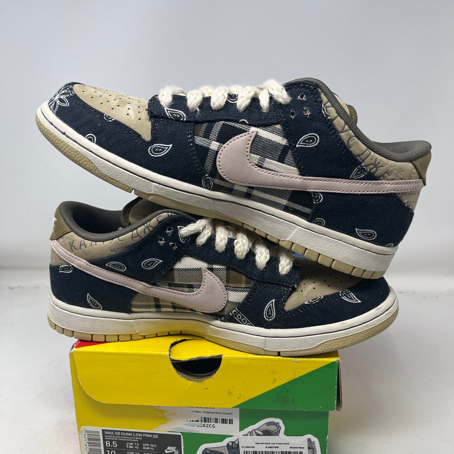 Nike SB Dunk Low Travis Scott Used