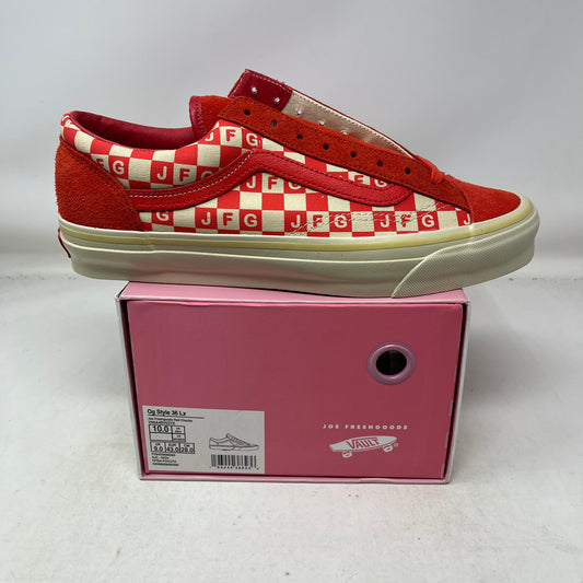 Vans Vault OG Style 36 LX Joe Freshgoods The Honeymoon Stage Red