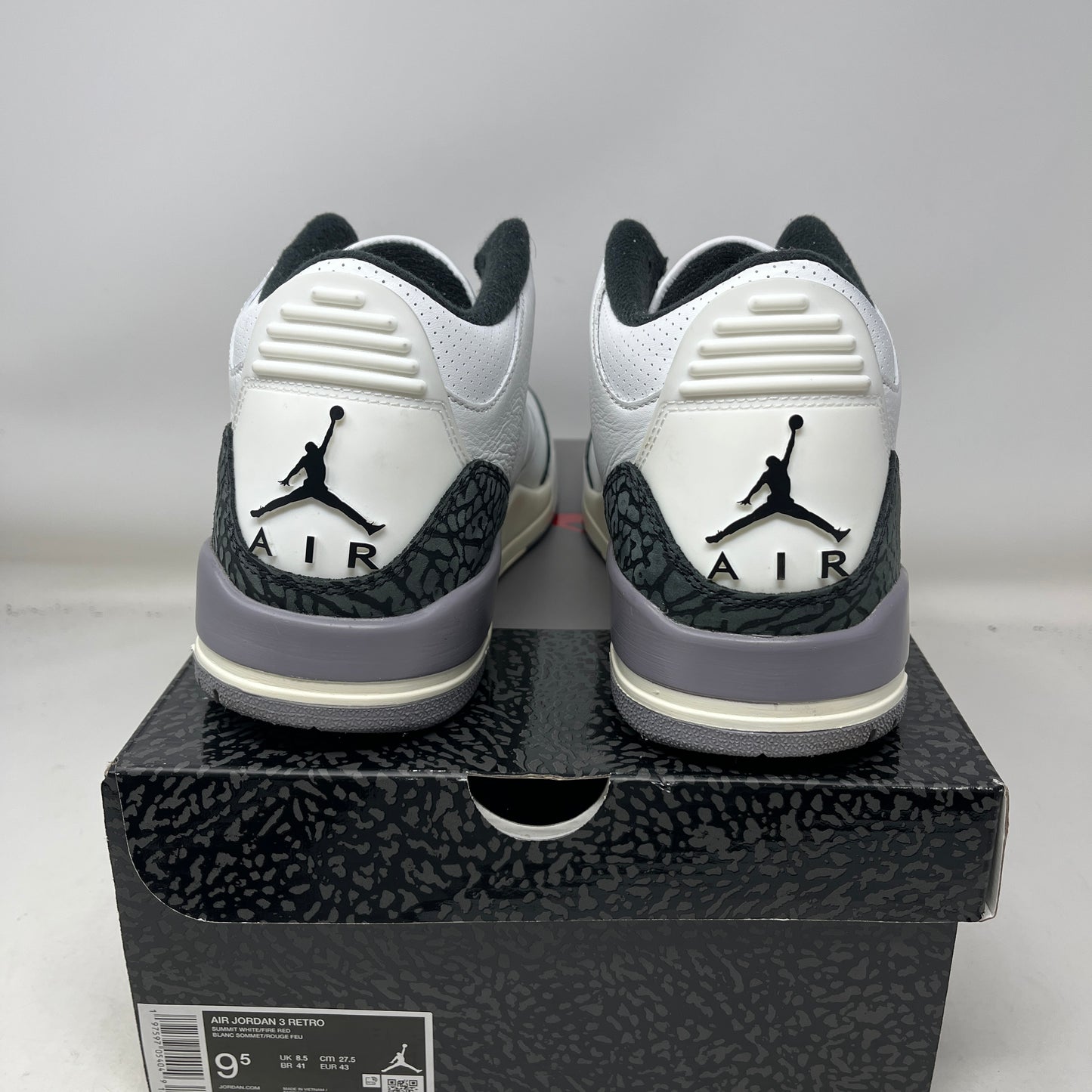 Jordan 3 Retro Cement Grey Used