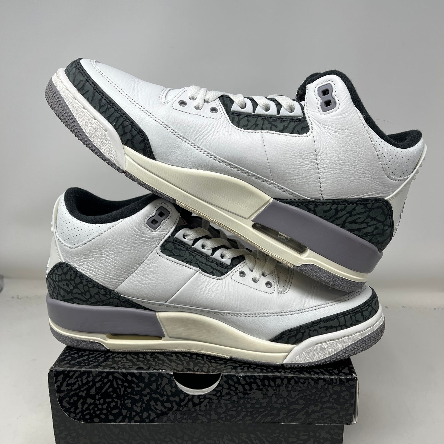Jordan 3 Retro Cement Grey Used