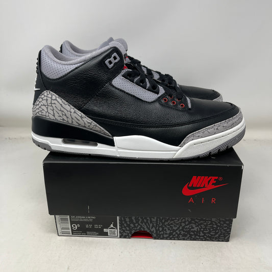 Jordan 3 Retro OG Black Cement (2024) Used