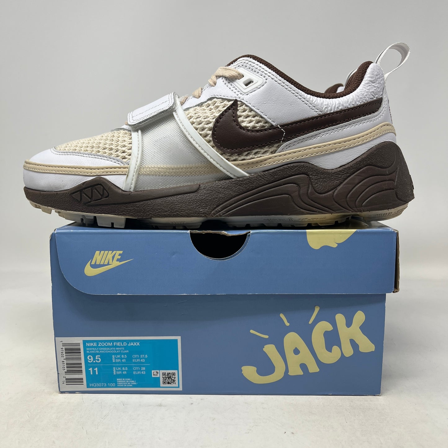 Nike Zoom Field Jaxx Travis Scott Light Chocolate Used