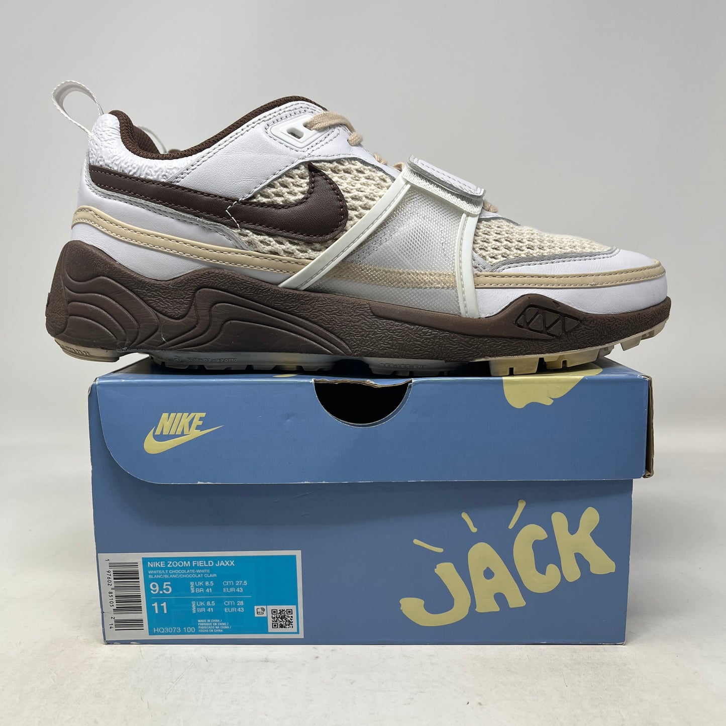 Nike Zoom Field Jaxx Travis Scott Light Chocolate Used