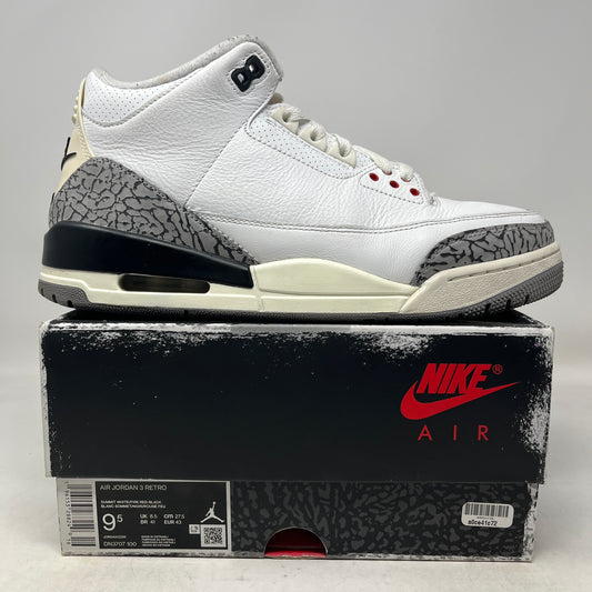 Jordan 3 Retro White Cement Reimagined Used