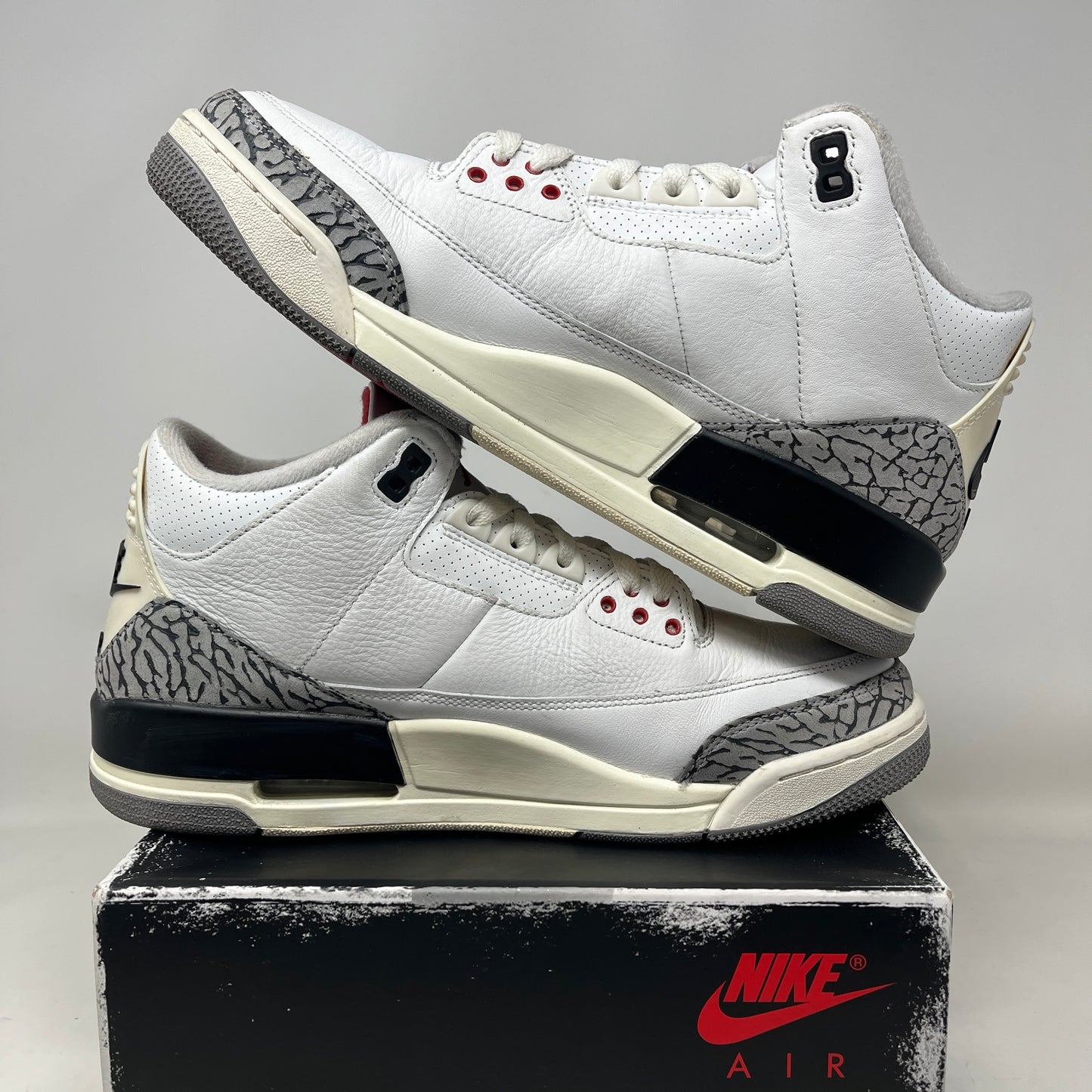 Jordan 3 Retro White Cement Reimagined Used