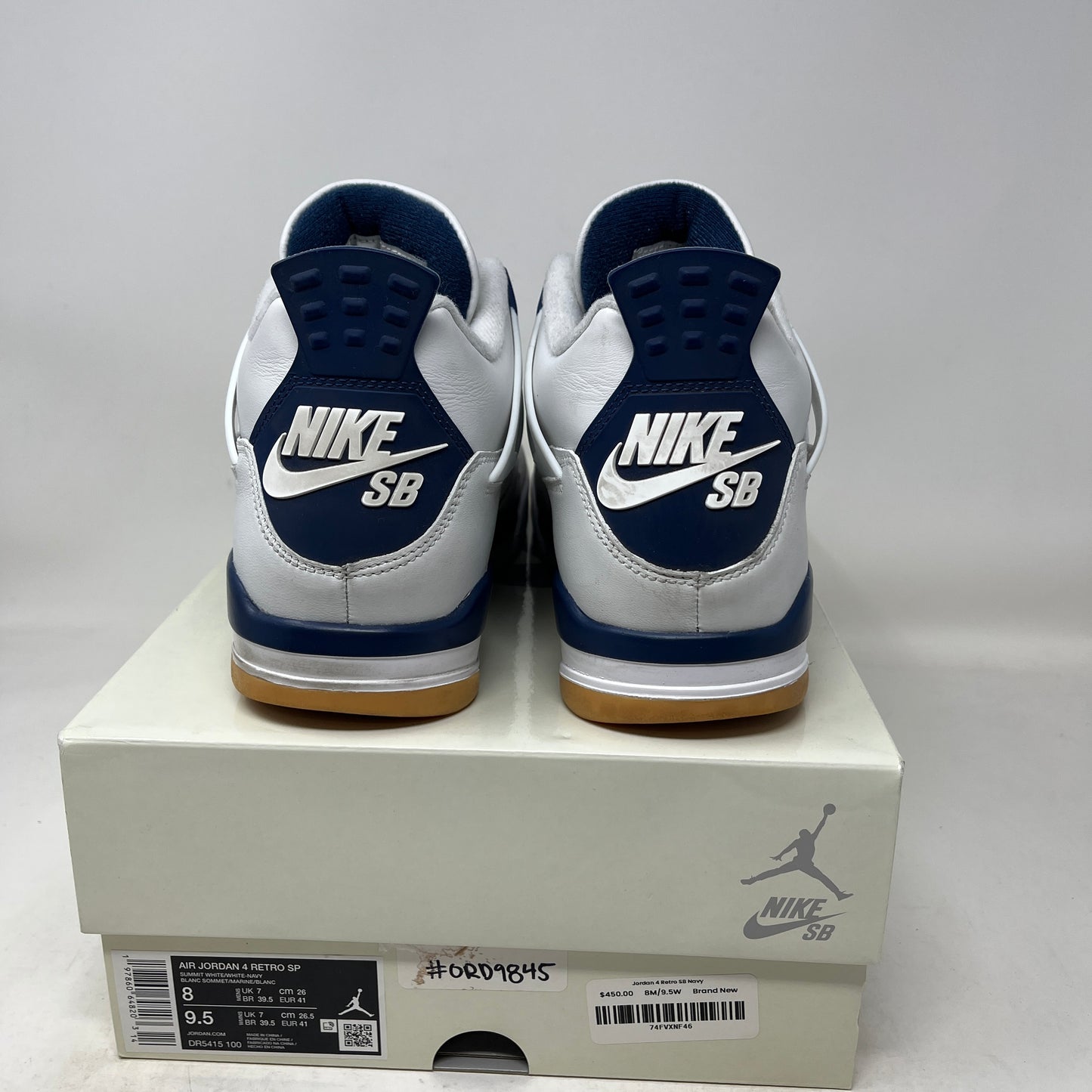Jordan 4 Retro SB Navy Used