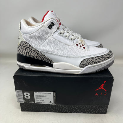 Jordan 3 Retro White Cement '88 Dunk Contest (2013) Used