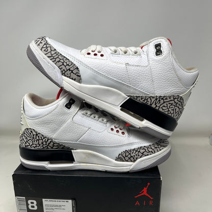 Jordan 3 Retro White Cement '88 Dunk Contest (2013) Used