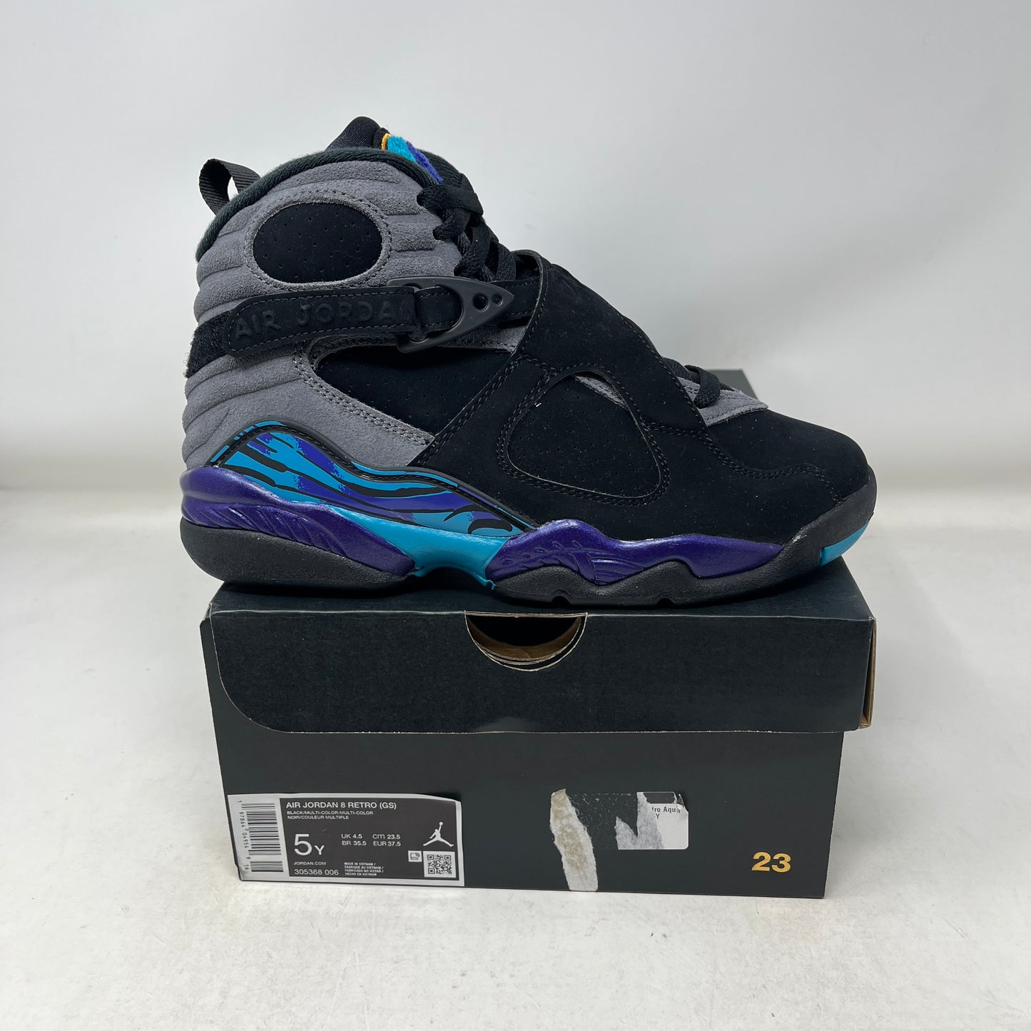 Jordan 8 Retro Aqua (2025) (GS)